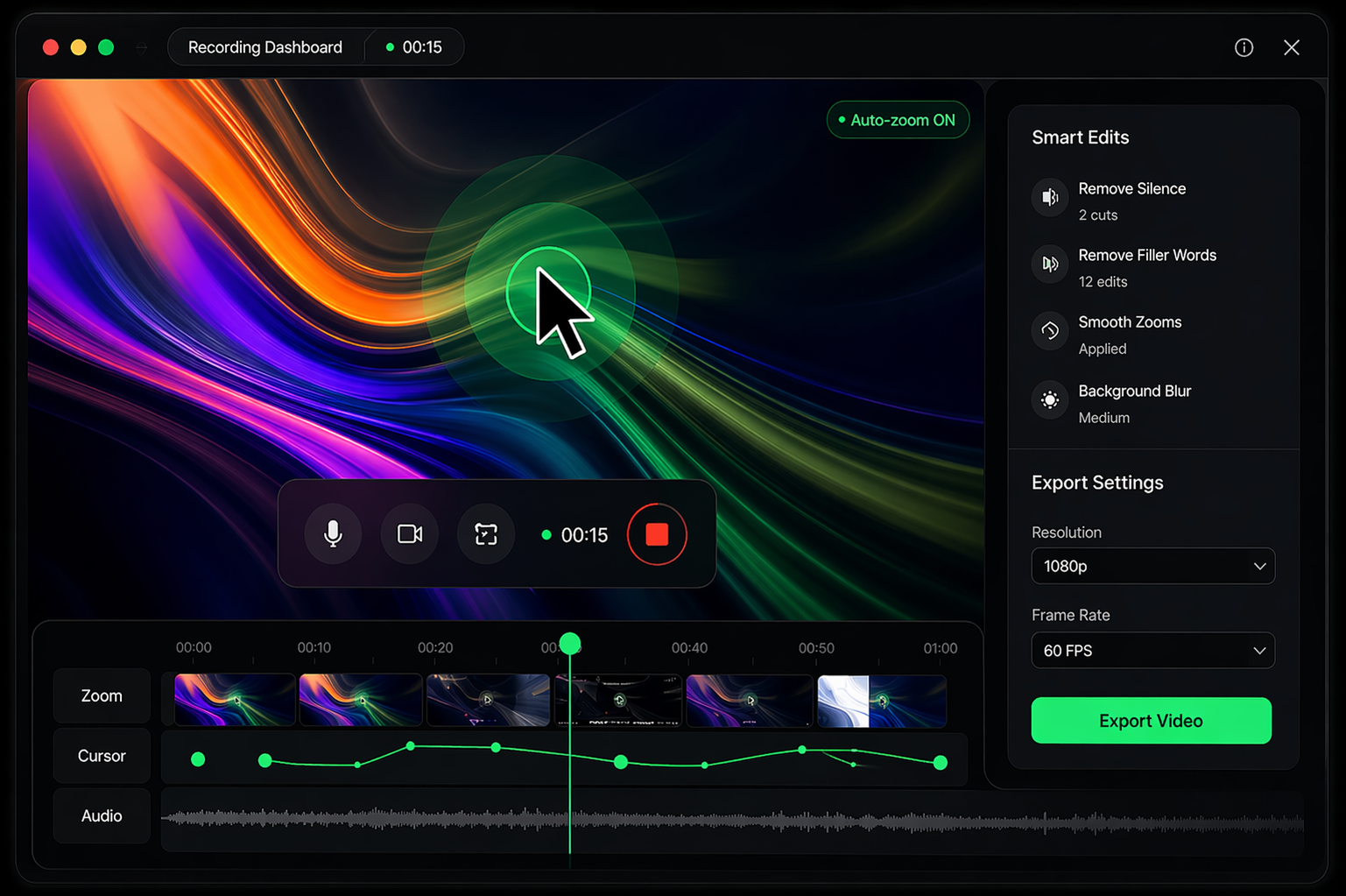 DaddyRecorder Editor Interface